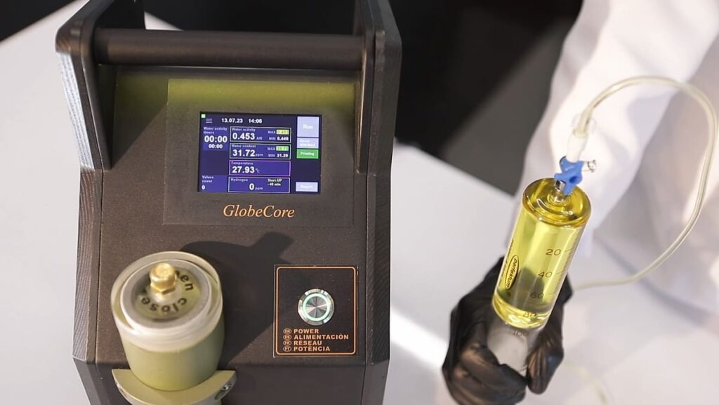 Analizador portátil de hidrógeno en aceite TOR-2 GlobeCore