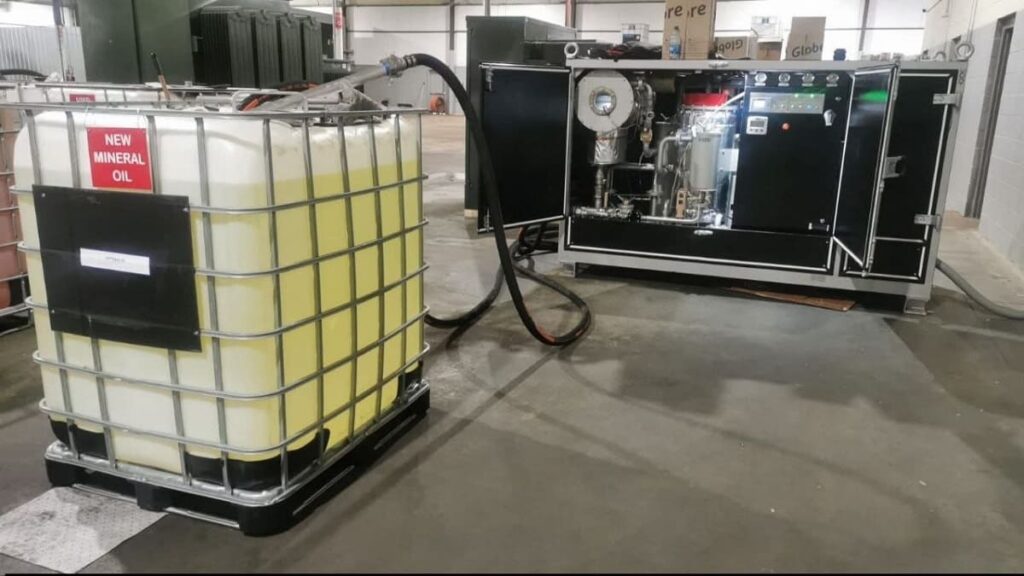Máquina de desgasificación de aceite CMM-4/7 en Ecuador