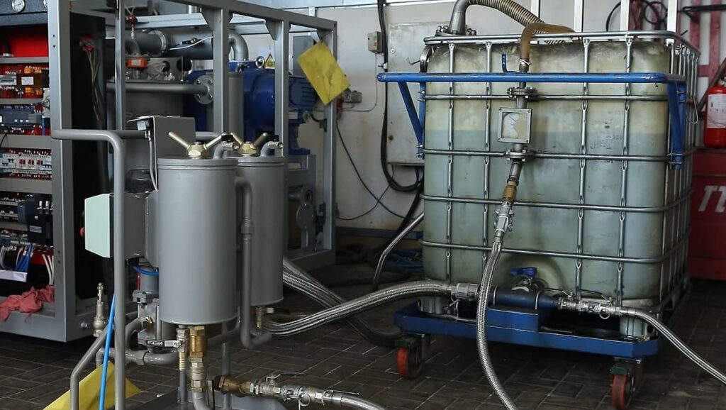 Sistema de filtración de aceite dieléctrico CMM-4,0F
