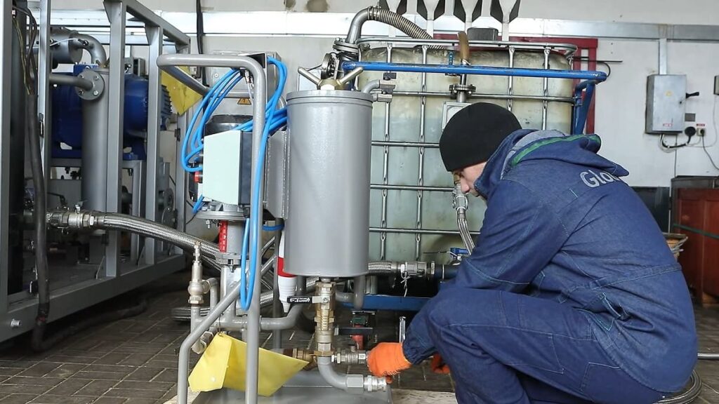 Sistema de filtración de aceite dieléctrico CMM-4,0F en Ecuador